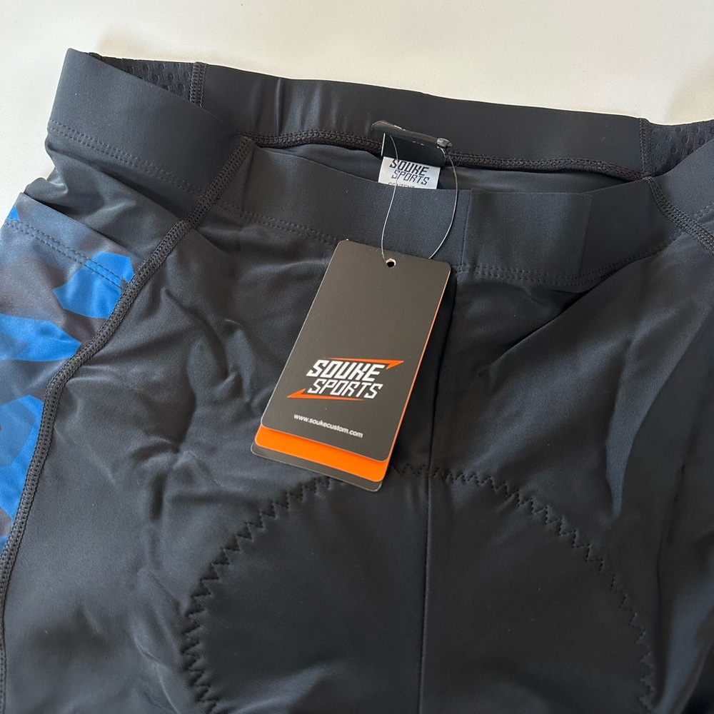 NWT Men’s Souke Sports Cycling Shorts Size Medium - Picture 8 of 9